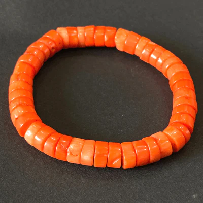 Taiwani Moonga (coral) Bracelet - Image 2
