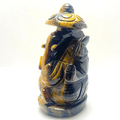 Tiger Stone Ganesha - (257 gm) - Image 2