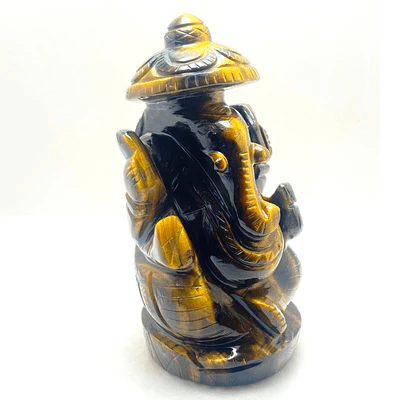 Tiger Stone Ganesha - (257 gm) - Image 3
