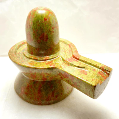 Unakite Stone Shivling - 930 gm - Image 2
