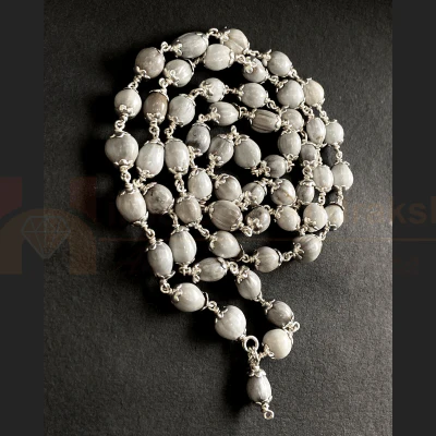Vaijyanti Mala In Silver - Image 3