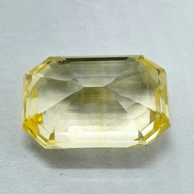 Yellow Sapphire (Pukhraj- 6.35 cts) - Ceylonese (Premium Range) - Image 4