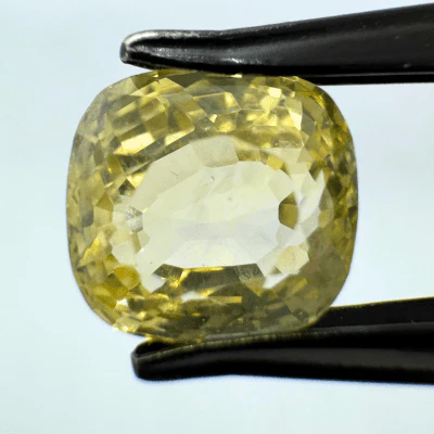 Yellow Sapphire (Pukhraj- 4.75 cts) - Ceylonese (Super Premium) - Image 5