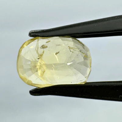 Yellow Sapphire (Pukhraj- 4.65 cts) - Ceylonese - Image 2