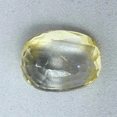 Yellow Sapphire (Pukhraj- 5.60 cts) - Ceylonese (Super Premium) - Image 5