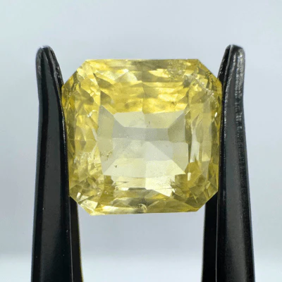 Yellow Sapphire (Pukhraj- 5.70 cts) - Ceylonese (Super Premium) - Image 2