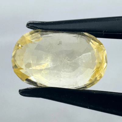 Yellow Sapphire (Pukhraj- 5.95 cts) - Ceylonese (Super Premium) - Image 6