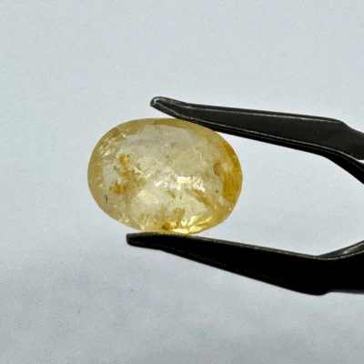 Yellow Sapphire (Pukhraj- 6.45 cts) - Ceylonese - Image 2
