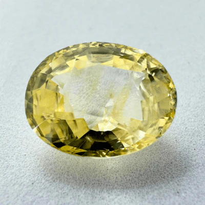 Yellow Sapphire (Pukhraj- 6.65 cts) - Ceylonese (Super Premium) - Image 2