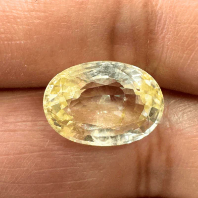 Yellow Sapphire (Pukhraj- 7.00 cts) - Ceylonese (Super Premium) - Image 3