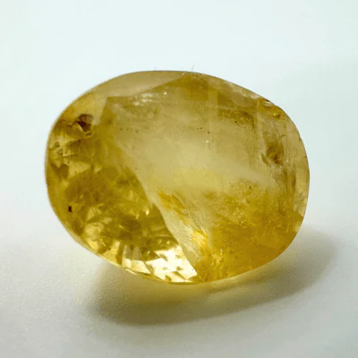 Yellow Sapphire (Pukhraj- 7.30 cts) - Ceylonese - Image 2