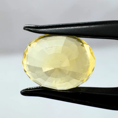 Yellow Sapphire (Pukhraj- 7.45 cts) - Ceylonese (Super Premium) - Image 6