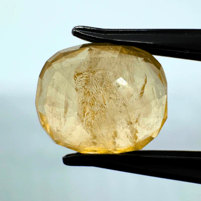 Yellow Sapphire (Pukhraj- 8.75 cts) - Ceylonese - Image 2